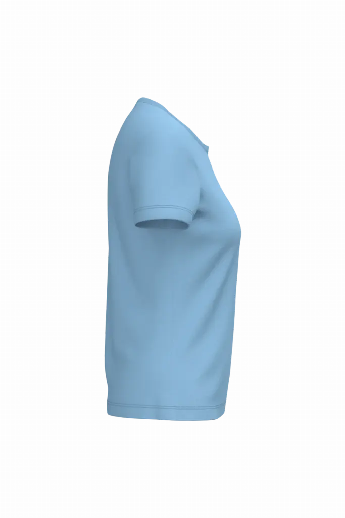 PS_WK307-S_SKYBLUE - Hidalgo-werbeartikel Dames-T-shirt met antibacteriële behandeling, sky blue — productfoto 14