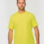 Ecologisch uniseks T-shirt katoen/polyester — productfoto 2
