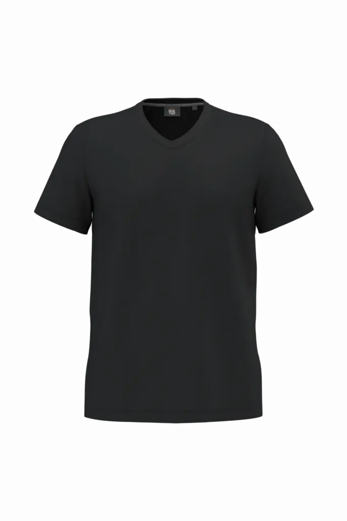 V-Ausschnitt T-Shirt WK316 bedrucken Antibakteriell S-5XL — Produktfoto 6
