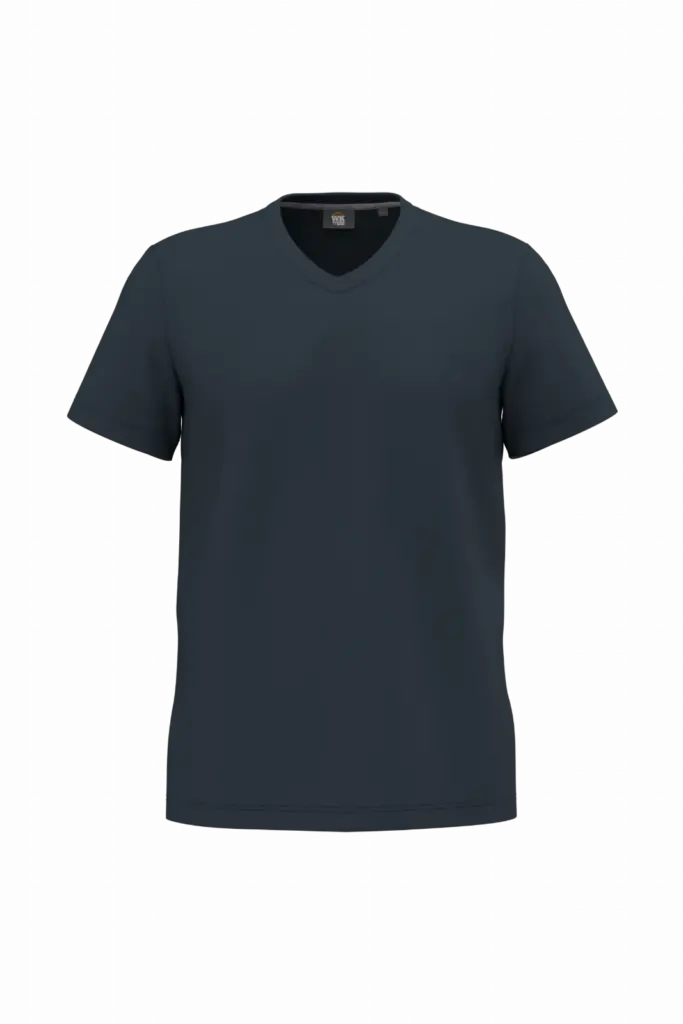 V-Ausschnitt T-Shirt WK316 bedrucken Antibakteriell S-5XL — Produktfoto 7