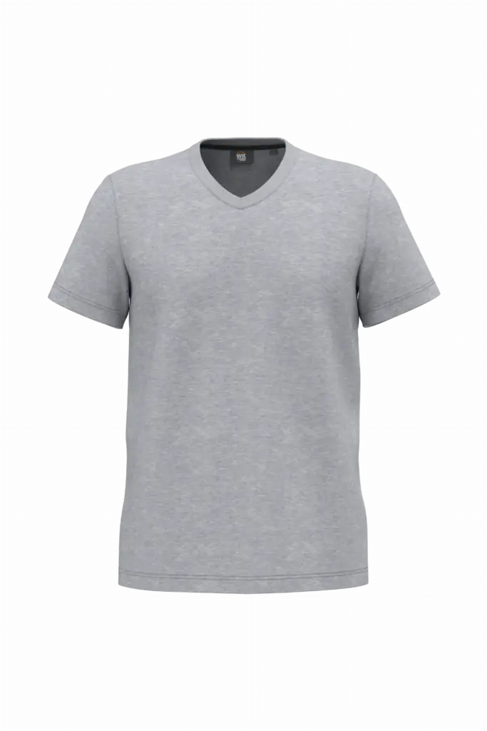 V-Ausschnitt T-Shirt WK316 bedrucken Antibakteriell S-5XL — Produktfoto 8
