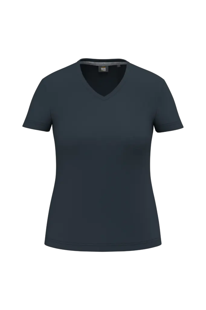 Damen T-Shirt WK317 bedrucken antibakteriell V-Neck XS-3XL — Produktfoto 7