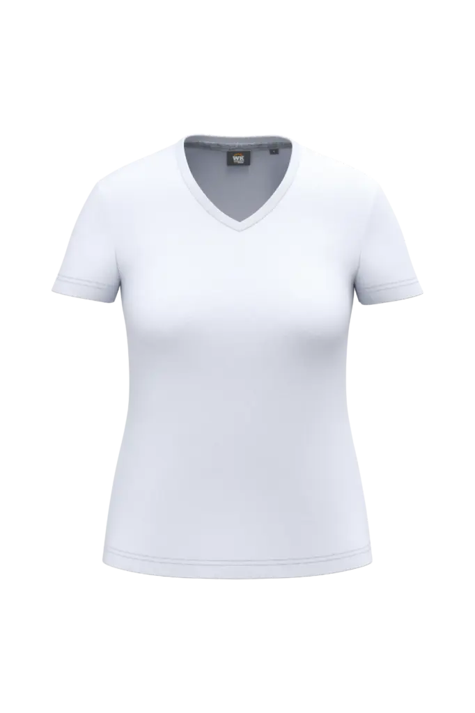 Damen T-Shirt WK317 bedrucken antibakteriell V-Neck XS-3XL — Produktfoto 9