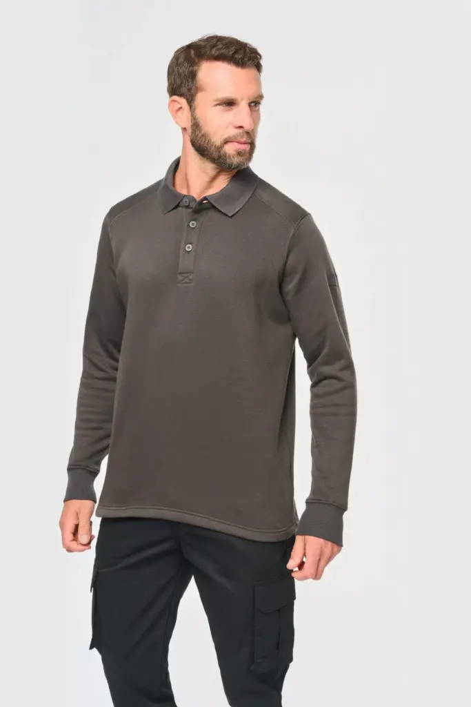 Sweater met polokraag