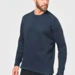 WK4001-4_2024 - Hidalgo-werbeartikel Sweater ingezette mouwen