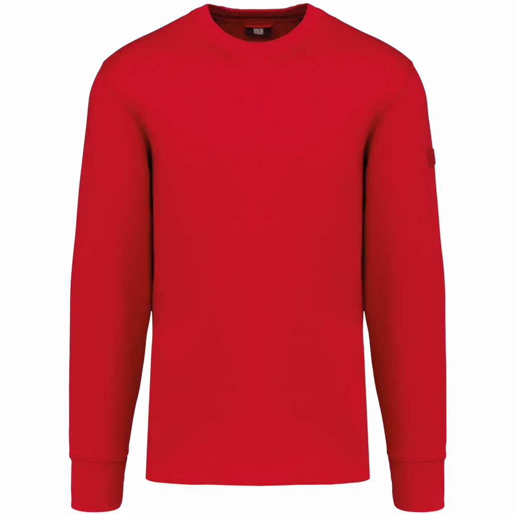 Custom Printed WK4001 Sweater LSF Cotton Workwear XS-8XL — product photo 10