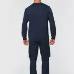 Day To Day sweater zakje met contrasterende rits — productfoto 3