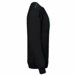 Day To Day sweater zakje met contrasterende rits, black / kelly green — productfoto 5