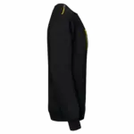 Day To Day sweater zakje met contrasterende rits, black / yellow — productfoto 9