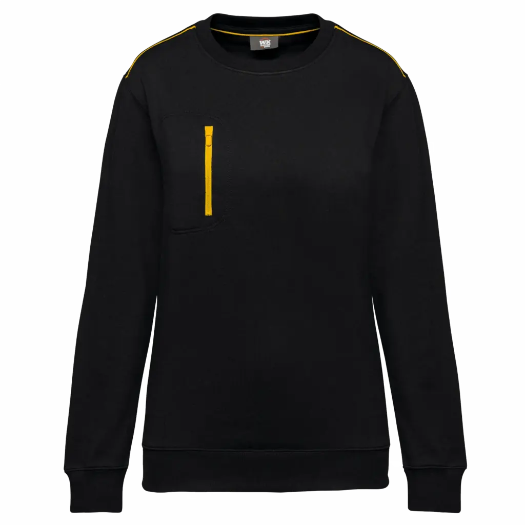 Sweatshirt bedrucken WK403 Brusttasche Fleece XS-5XL — Produktfoto 10