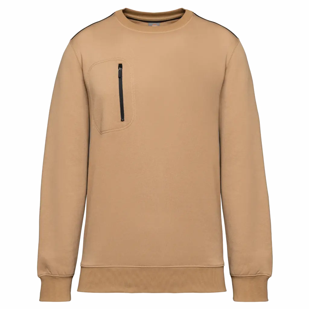 Sweatshirt bedrucken WK403 Brusttasche Fleece XS-5XL — Produktfoto 11