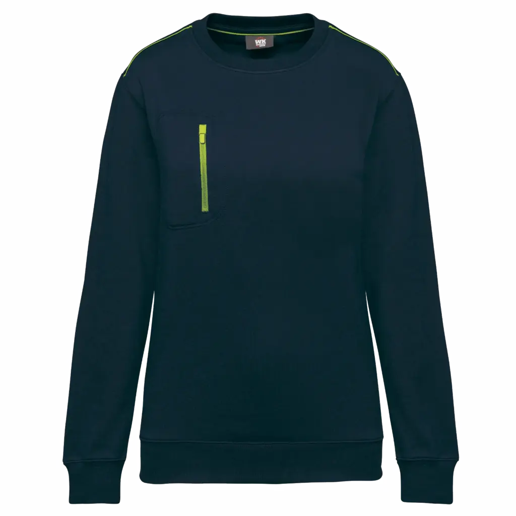 Sweatshirt bedrucken WK403 Brusttasche Fleece XS-5XL — Produktfoto 13