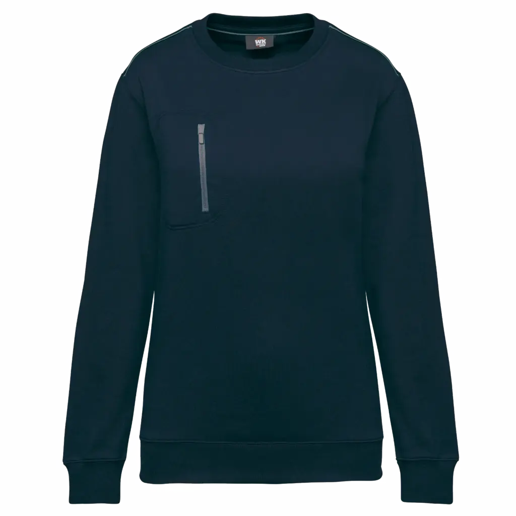 Sweatshirt bedrucken WK403 Brusttasche Fleece XS-5XL — Produktfoto 15