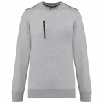 Sweatshirt bedrucken WK403 Brusttasche Fleece XS-5XL — Produktfoto 16
