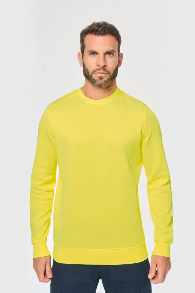 Ecologische uniseks sweater polyester/katoen