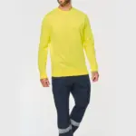 Ecologische uniseks sweater polyester/katoen — productfoto 3