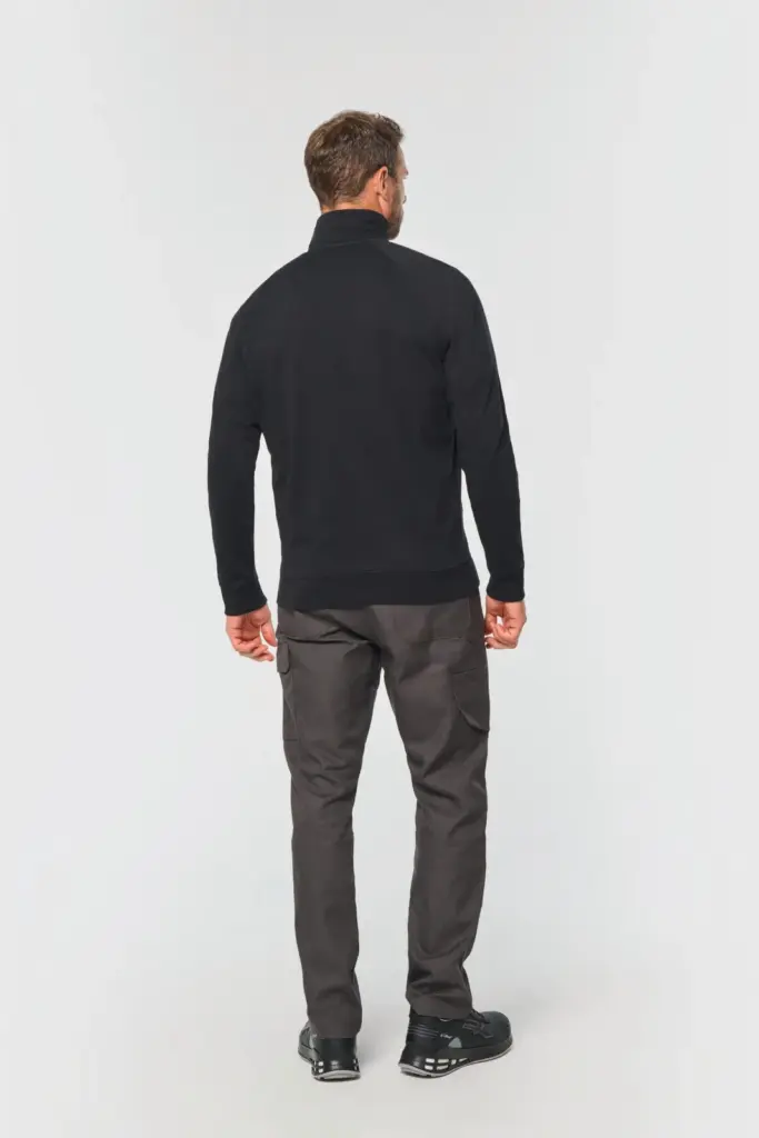 Katoenen sweatvest met raglanmouwen — productfoto 2