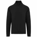 Katoenen sweatvest met raglanmouwen, black — productfoto 6