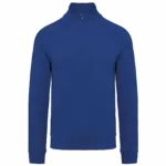 PS_WK406_ROYALBLUE - Hidalgo Katoenen sweatvest met raglanmouwen, royal blue — productfoto 11