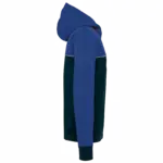 3-laags unisex softshelljas, navy / royal blue — productfoto 13