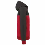 3-laags unisex softshelljas, red / dark grey — productfoto 14
