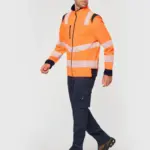 Gerecycled softshelljack met afneembare mouwen — productfoto 4