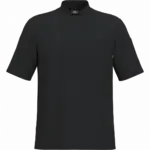Ecologisch koksjasje met korte mouwen uniseks, black — productfoto 6