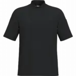 Ecologisch en ademend koksjasje met korte mouwen uniseks, black — productfoto 6