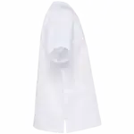 Katoenen unisex tuniek met korte mouwen, white — productfoto 5