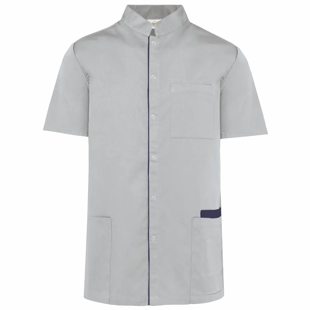 Custom Men's Work Tunic WK505 Press Studs Polycotton S-5XL — product photo 8