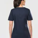 Damesblouse van polykatoen met drukknopen — productfoto 2