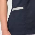Damesblouse van polykatoen met drukknopen — productfoto 4