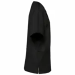 Unisex tuniek met korte mouwen van polykatoen, black — productfoto 5