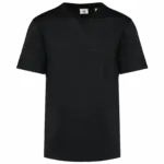 Unisex tuniek met korte mouwen van polykatoen, black — productfoto 6