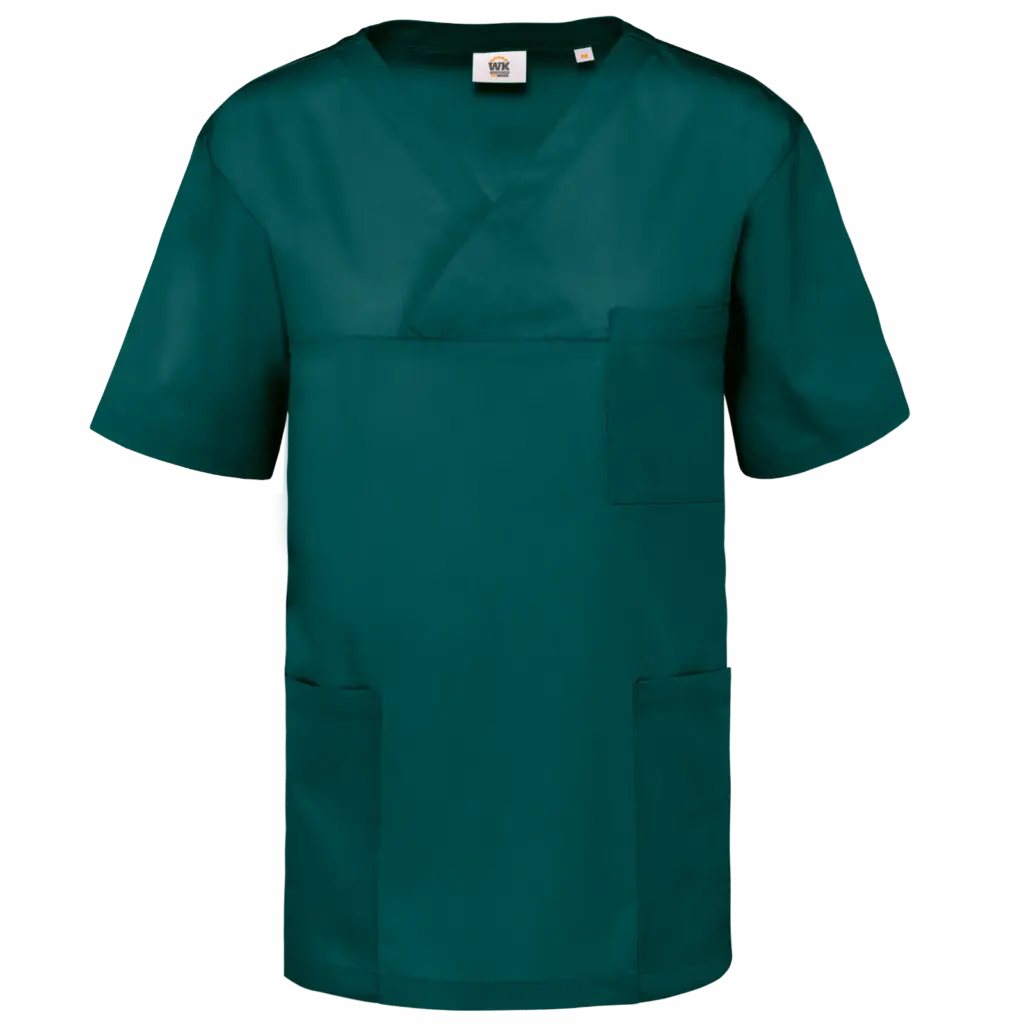 Custom WK507 Short Sleeve Tunic Polycotton XS-5XL — product photo 7