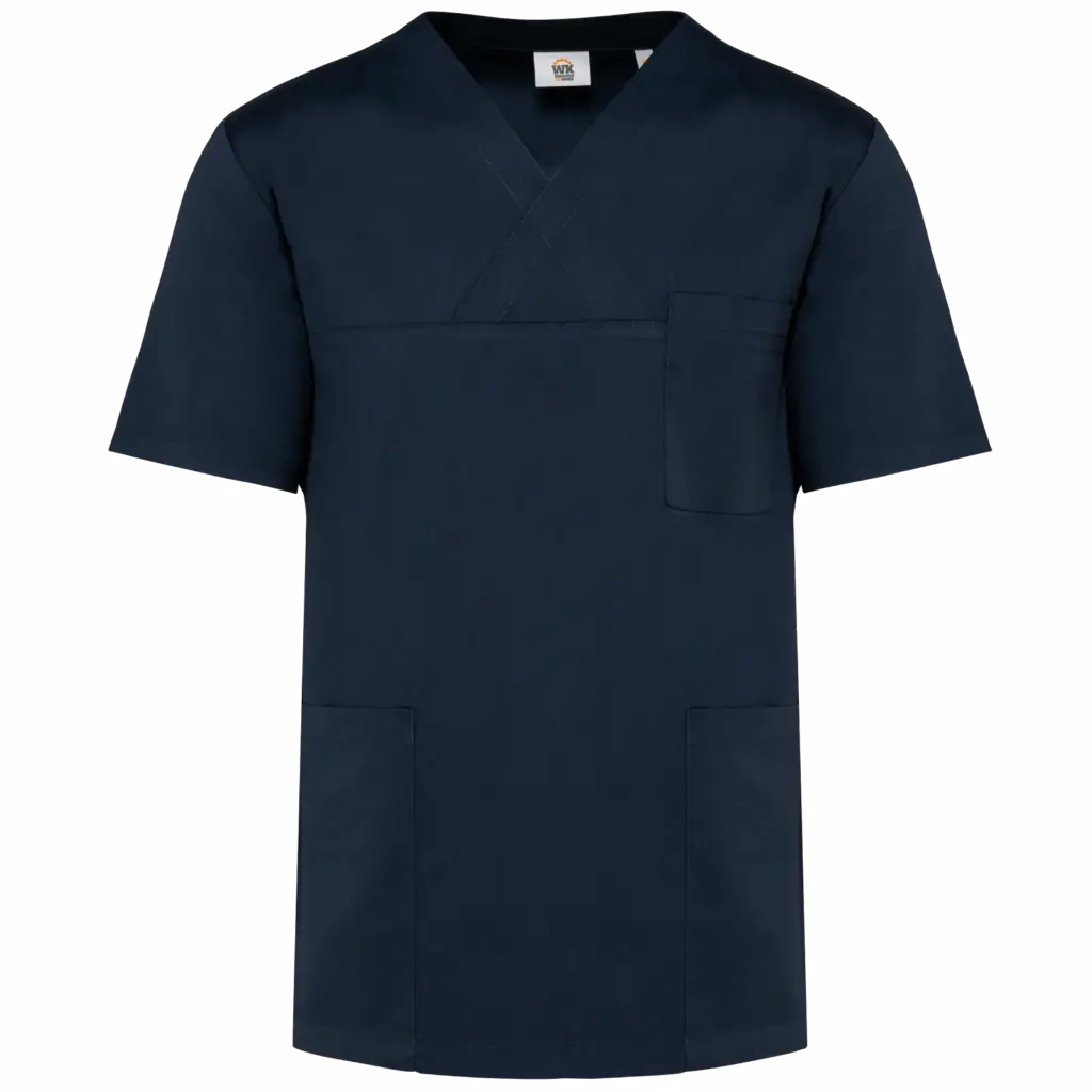 Custom WK507 Short Sleeve Tunic Polycotton XS-5XL — product photo 8