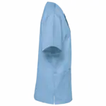 Unisex tuniek met korte mouwen van polykatoen, sky blue — productfoto 9