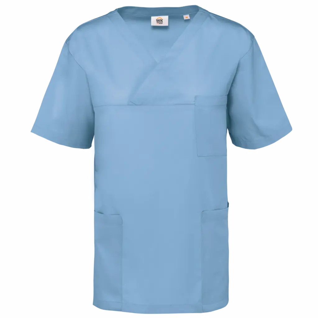 Custom WK507 Short Sleeve Tunic Polycotton XS-5XL — product photo 10