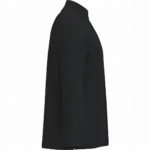 Ecologisch koksjasje met lange mouwen uniseks, black — productfoto 5