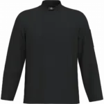 Ecologisch koksjasje met lange mouwen uniseks, black — productfoto 6