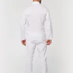 Ecologisch en ademend koksjasje met lange mouwen uniseks — productfoto 4