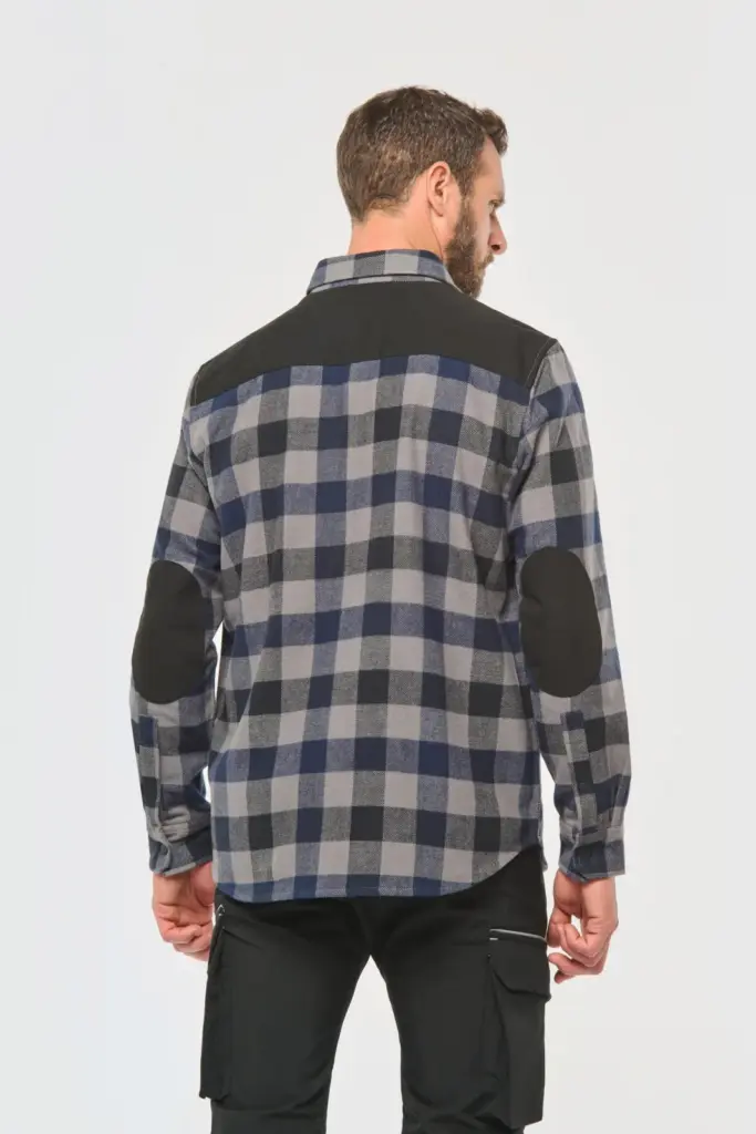 Geruit overshirt met zakken — productfoto 2