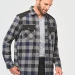 Geruit overshirt met zakken — productfoto 3