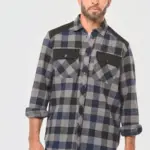 Geruit overshirt met zakken — productfoto 4