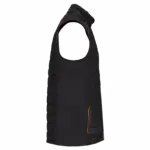 PS_WK606-S_BLACK-ORANGE - Hidalgo-werbeartikel Bodywarmer Day To Day in twee stoffen, black / orange — productfoto 6