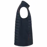 PS_WK606-S_NAVY-FLUORESCENTORANGE - Hidalgo-werbeartikel Bodywarmer Day To Day in twee stoffen, navy / fluorescent orange — productfoto 10