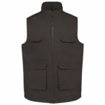 Custom Padded Bodywarmer WK607 Polycotton Multipocket XS-5XL — product photo 9