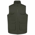 Custom Padded Bodywarmer WK607 Polycotton Multipocket XS-5XL — product photo 10