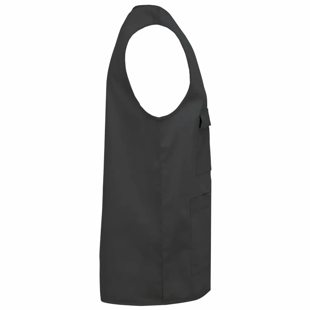 PS_WK608-S_DARKGREY - Hidalgo-werbeartikel Gilet polykatoen multizakken, dark grey — productfoto 8