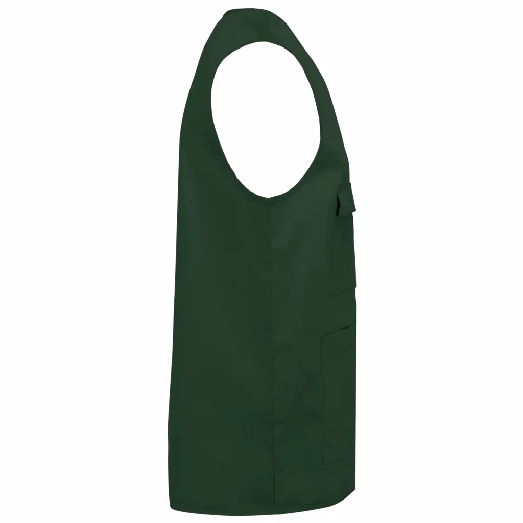 PS_WK608-S_FORESTGREEN - Hidalgo-werbeartikel Gilet polykatoen multizakken, forest green — productfoto 10